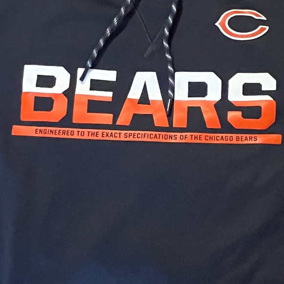 Nike NFL On Field 🏈Chicago Bears 🏈 therma-fit hoodie size M - Picture 6 of 6